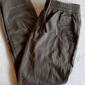 Men's Olive Green Draw String Pants